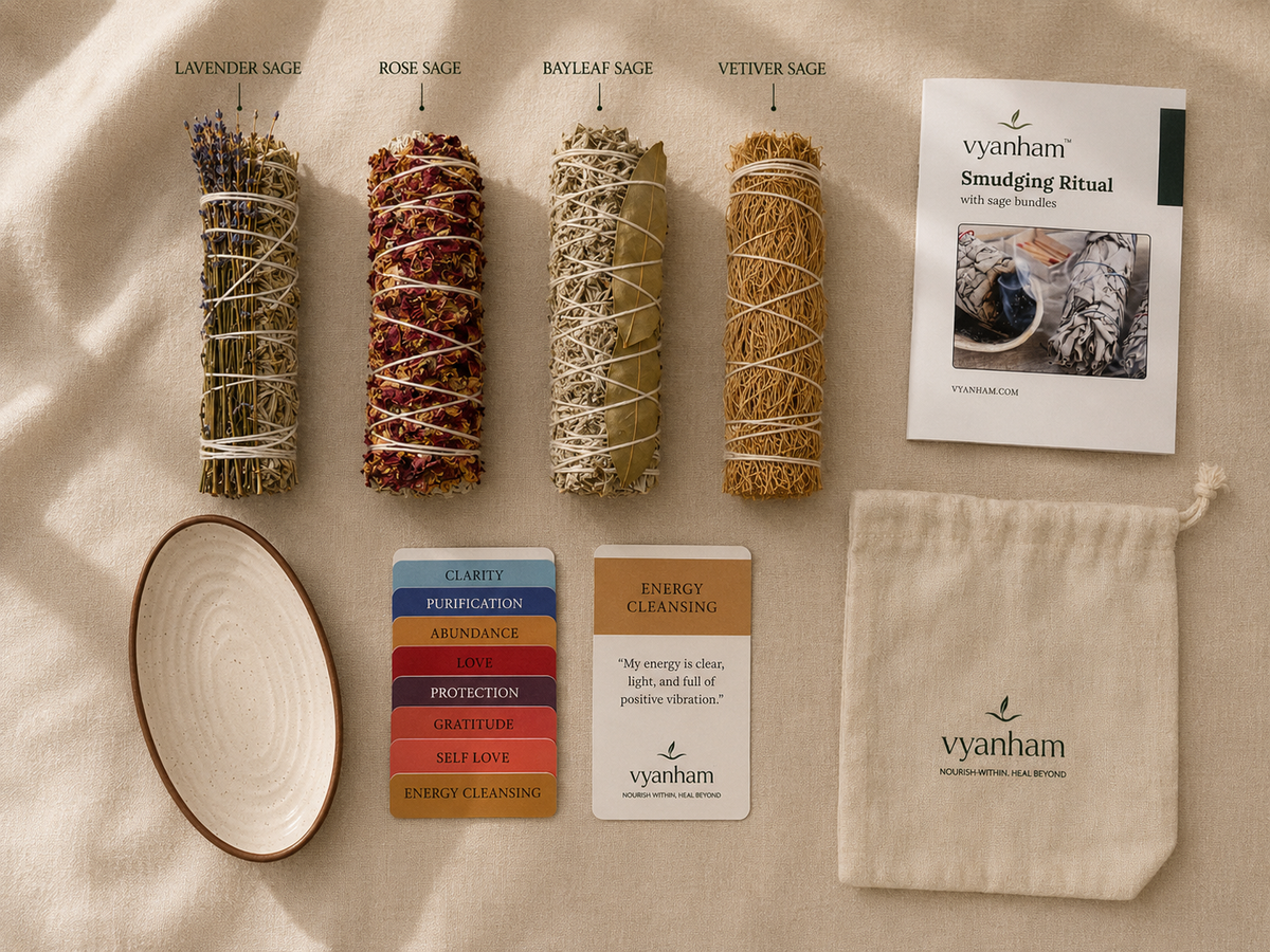 Complete Sage Ritual Set | Smudging Ritual Gift Box