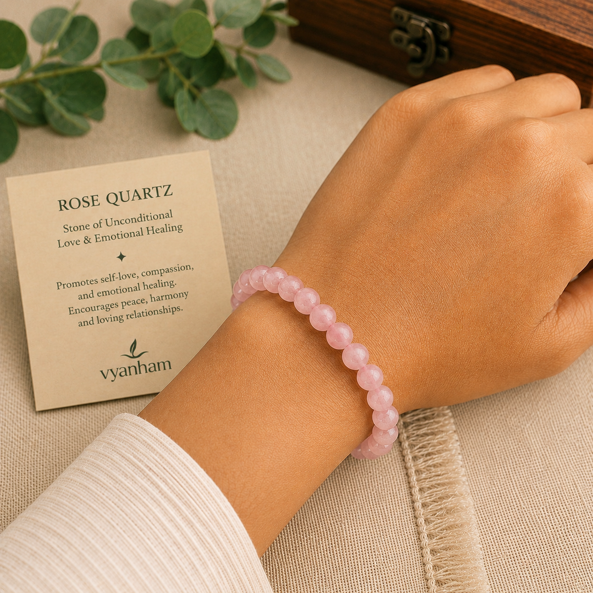 Rose Quartz Bracelet