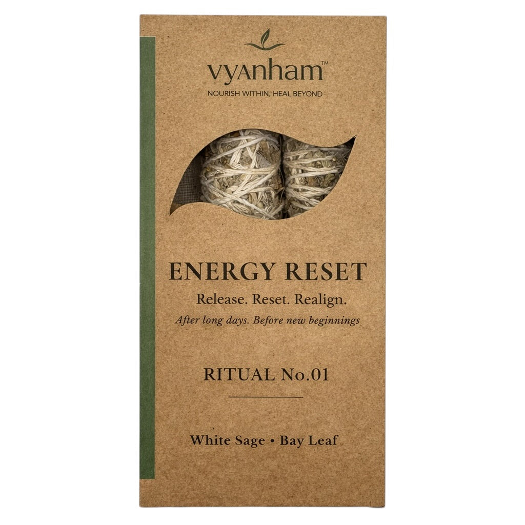 Ritual No.1 | Energy Reset (White Sage + Bay Leaf)