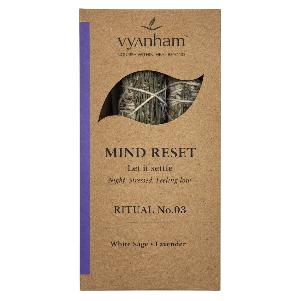 Ritual No.3 | Mind Reset (White Sage + Lavender)
